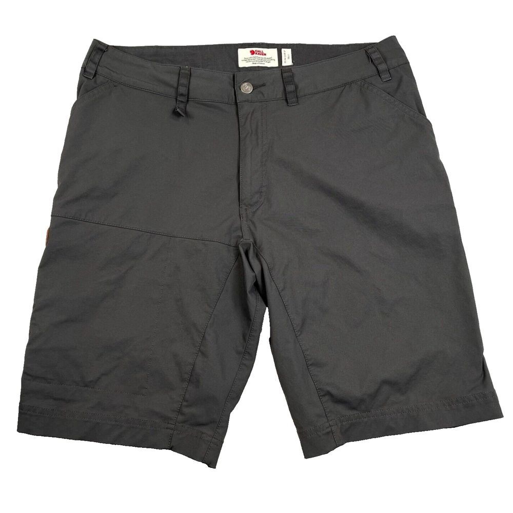 Fjallraven Shorts Mens 34 Gray G-1000 Kaipak